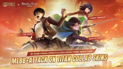 Gather Up For The Mobile Legends Bang Bang x Attack On Titan Crossover! - droidgamers.com