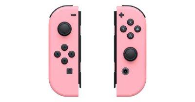 Nintendo’s pastel pink Joy-Cons are now available to pre-order - polygon.com