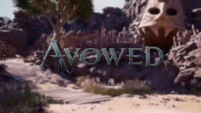 Avowed extended footage shows off sweet, Elder Scrolls-esque combat - destructoid.com