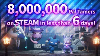 Palworld Has Sold 8 Million Units on Steam; The Pokémon Company Will ‘Investigate’ the Game - wccftech.com - Usa