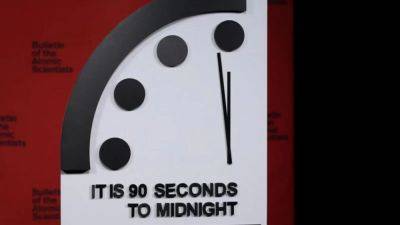 The Doomsday clock is at 90 seconds to midnight - how close are we to catastrophe? Explained - tech.hindustantimes.com - Usa - Russia - Ukraine - Soviet Union - Israel - Palestine