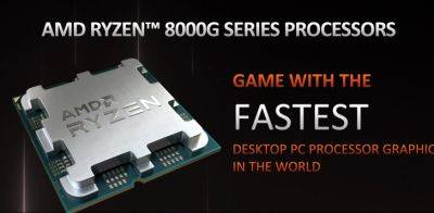 AMD Ryzen 7 8700G, Ryzen 5 8600G & Ryzen 5 8500G APU Benchmarks Leak Out - wccftech.com - Usa