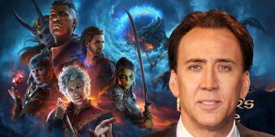 Baldur's Gate 3 Fan Turns Every Character into Nicolas Cage, With Terrifying Results - gamerant.com - county Early