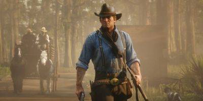 Silly Red Dead Redemption 2 Clip Shows Arthur Getting Trapped in an Awkward Situation - gamerant.com - county Arthur - county Morgan