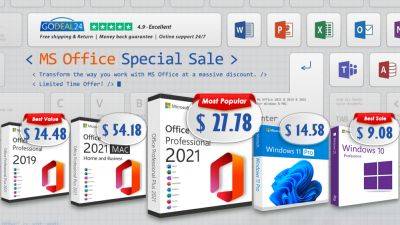 Unleashing Power of the New Microsoft Office: Buy Office 2021 Pro Plus for Just $27.78! - wccftech.com