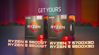 AMD Ryzen 5 5600 GT & 5500GT AM4 CPUs Listed Online: Zen 3 Cores, Higher Boost Clocks, Radeon “Vega” GPU - wccftech.com - Usa