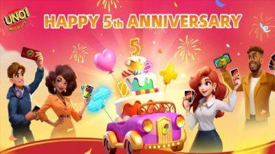 Celebrate UNO Mobile Fifth Anniversary With Amusement Park-Themed Cards - droidgamers.com