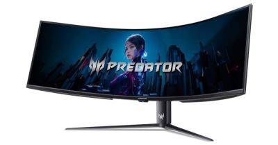 The Acer 57-inch Predator Z57 is a periphery-gobbling curved Mini LED display - theverge.com - Usa