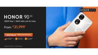 Exclusive offers on HONOR 90 5G during HONOR days sale on Amazon rolled out - tech.hindustantimes.com - India