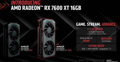 AMD’s new $329 Radeon RX 7600 XT is ‘ready to take on 1440p’ - theverge.com