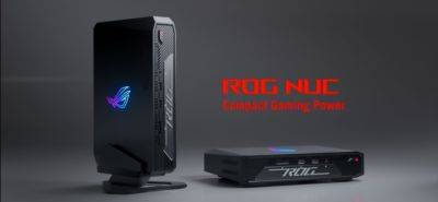ASUS ROG NUC Brings High-End Performance In A Tiny PC: Powered By Intel Core Ultra CPUs, Up To RTX 4070 GPUs In a 2.5 Liter Chassis - wccftech.com