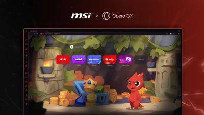 Opera and MSI create custom browser experience for gamers - venturebeat.com - Norway - city Las Vegas