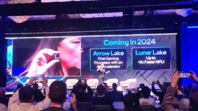Intel's Lunar Lake is on track for a 2024 appearance, along with significant IPC gains in the CPU core and three times more AI performance from GPU and NPU - pcgamer.com