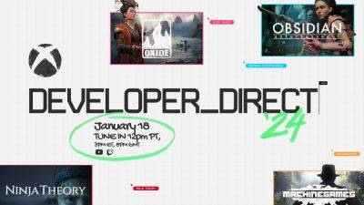 Xbox Developer_Direct ’24 set for January 18 - gematsu.com - state Indiana