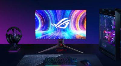 ASUS Unveils ROG SWIFT OLED 2024 Gaming Monitor Lineup: QD-OLED, 32-Inch 4K Flat, Dual-Mode Tech & More - wccftech.com