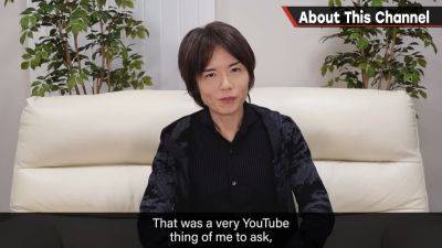 Masahiro Sakurai's YouTube channel will "wrap up" this year, and I want it to continue more than I want a new Smash Bros - gamesradar.com - Britain - Japan
