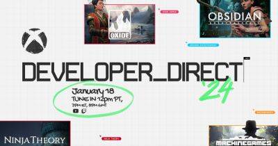 Xbox Developer Direct Returns January 18 - comingsoon.net - state Indiana