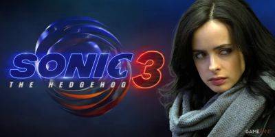 Sonic The Hedgehog 3: Krysten Ritter's Role Possibly Revealed By New Rumor - gamerant.com