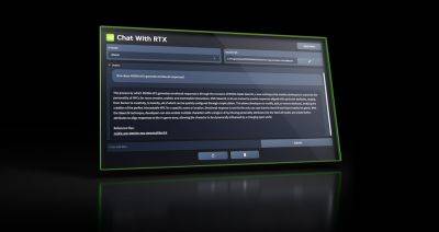 NVIDIA’s “Chat With RTX” Is A Localized AI Chatbot For Windows PCs Powered By TensorRT-LLM & Available For Free Across All RTX 30 & 40 GPUs - wccftech.com
