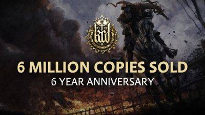 Kingdom Come: Deliverance Passes 6 Million Sales on its 6th Anniversary - wccftech.com - county Story - Czech Republic
