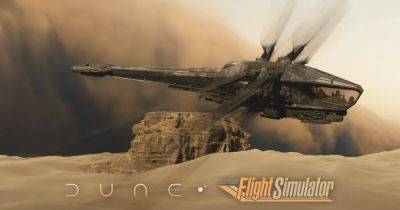 Microsoft Flight Simulator's free Dune expansion is available now - rockpapershotgun.com
