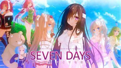 Romance visual novel Seven Days coming to Switch in 2024 in Japan - gematsu.com - Britain - Japan