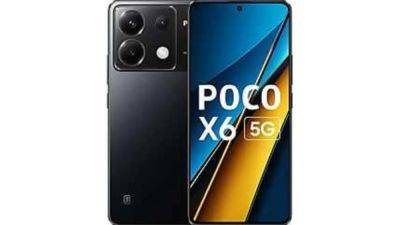 POCO X6 sale announced in India; priced at Rs. 20,999, check more exclusive discounts - tech.hindustantimes.com - Eu - India