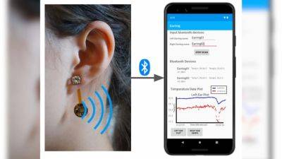 Researchers unveil Thermal Earring, smart earrings that read body temperature via earlobe - tech.hindustantimes.com - Eu - Washington