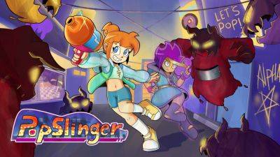 Side-scrolling shoot ’em up PopSlinger coming to PS5, Xbox Series, PS4, and Xbox One - gematsu.com