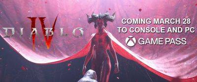 Diablo IV Lands on Game Pass on March 28 - wccftech.com - county Hall - Diablo