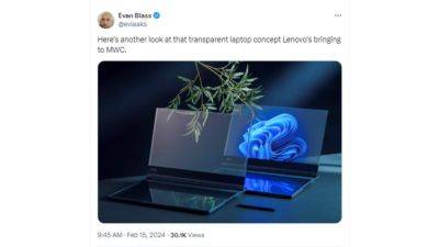 Lenovo transparent laptop coming soon! Design leaked on social media - tech.hindustantimes.com