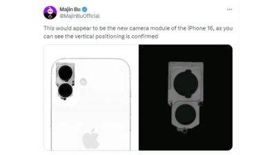 Sneak peek! iPhone 16 leaked image reveals redesigned camera chassis - tech.hindustantimes.com