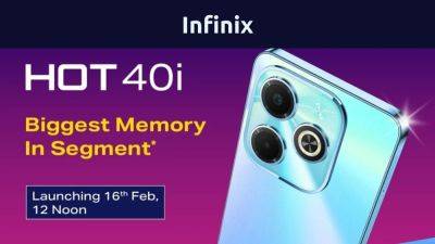 Infinix Hot40i: Camera to storage, take a closer look at this latest smartphone - tech.hindustantimes.com