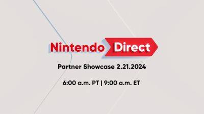 A Nintendo Direct Partner Showcase arrives this week - destructoid.com