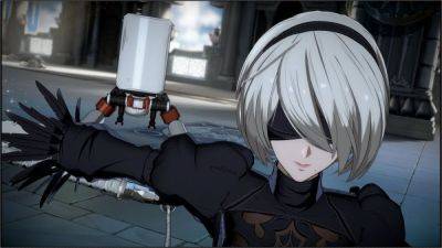 Nier Automata's 2B goes viral once again thanks to a fighting game collab that, like Yoko Taro's RPG, makes her skirt explode - gamesradar.com