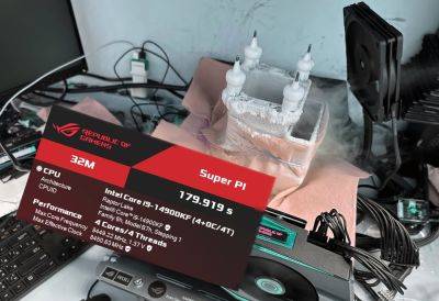 Overclocker Sets OC World Record By Making Intel Core i9-14900K CPU The First To Finish SuperPi Under 3 Minutes - wccftech.com - South Korea