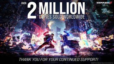 Tekken 8 Has Sold 2 Million Units in One Month, Says Bandai Namco - wccftech.com - Germany - Usa