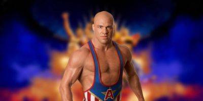 Some WWE Fans Aren't Happy About Kurt Angle's WWE 2K24 Rating - gamerant.com