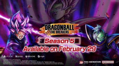 Dragon Ball: The Breakers Season 5 launches February 29 - gematsu.com - Britain - Japan