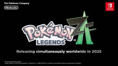 Pokemon Legends Z-A is officially coming to Nintendo Switch in 2025 - videogameschronicle.com - city Lumiose - region Kalos