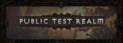 Diablo 4 Is Getting A Public Test Realm - wowhead.com - Diablo