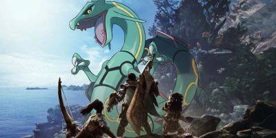 Pokemon Fan Designs Incredible Monster Hunter Version of Rayquaza, Complete With Armor Set - gamerant.com