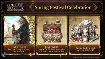 Celebrate The Spring Festival With Octopath Traveler: CotC! - droidgamers.com