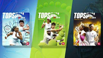 Top Spin 2K25 Launches on April 26 with Full Cross-Play - wccftech.com - India - Czech Republic