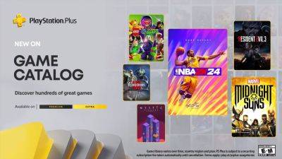 NBA 2K24, Marvel’s Midnight Suns and Resident Evil 3 Coming to PS Plus Extra/Premium in March - gamingbolt.com - city Phoenix, county Wright - county Wright