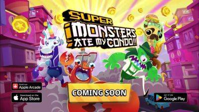 Monster Mashing Match-3, Super Monsters Ate My Condo, Is Coming Soon To Android! - droidgamers.com