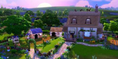 The Sims 4 Player Builds Incredible 7 Bedroom Home, Complete With Greenhouse and Vineyard - gamerant.com