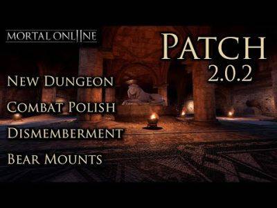 Mortal Online 2 Patch 2.0.2 Goes Live With Combat Changes, Rideable Bears, and More - mmorpg.com