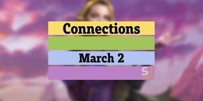 Today's Connections Answers & Hints For March 2, 2024 (Puzzle #264) - screenrant.com