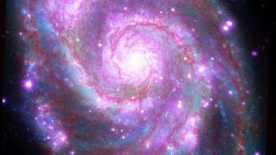 NASA shares mesmerizing snapshot of Whirlpool Galaxy shot by Chandra, Hubble telescopes - tech.hindustantimes.com